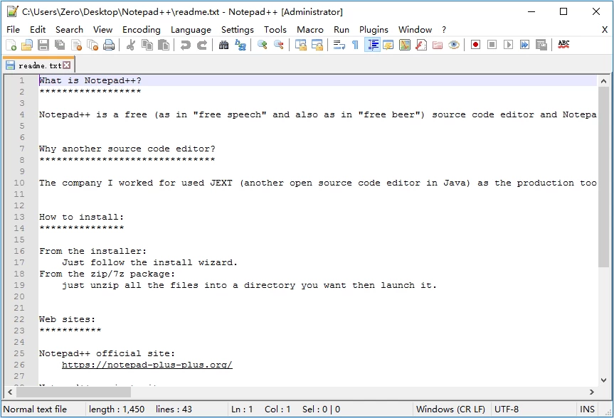 图片[1]-Windows Notepad++ v8.6.6 开源代码编辑器便携版-松子软件