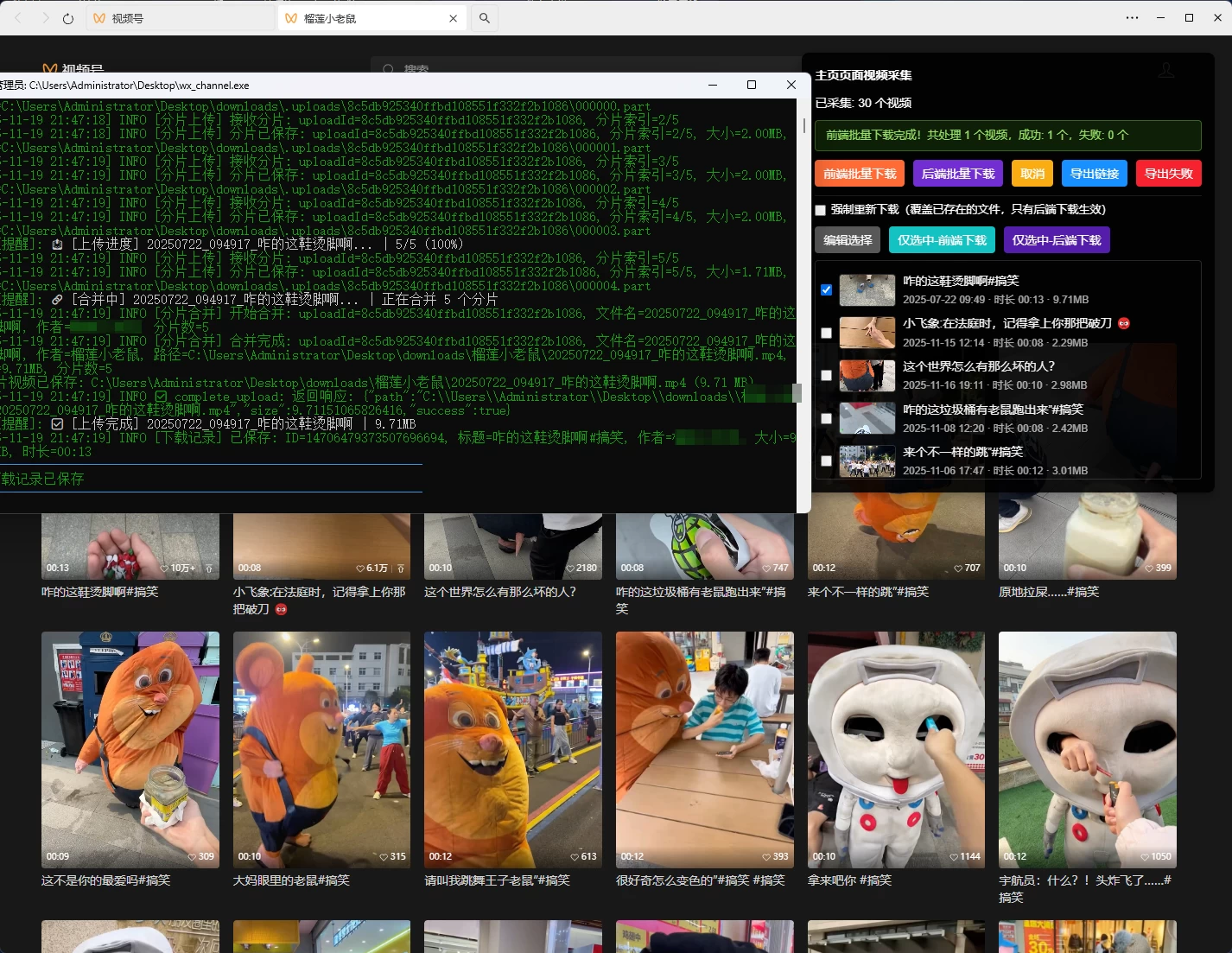 图片[3]-Windows 微信视频号下载助手 WX Channel Downloader v251231 简单安装：下载即用，无需复杂配置-松子软件