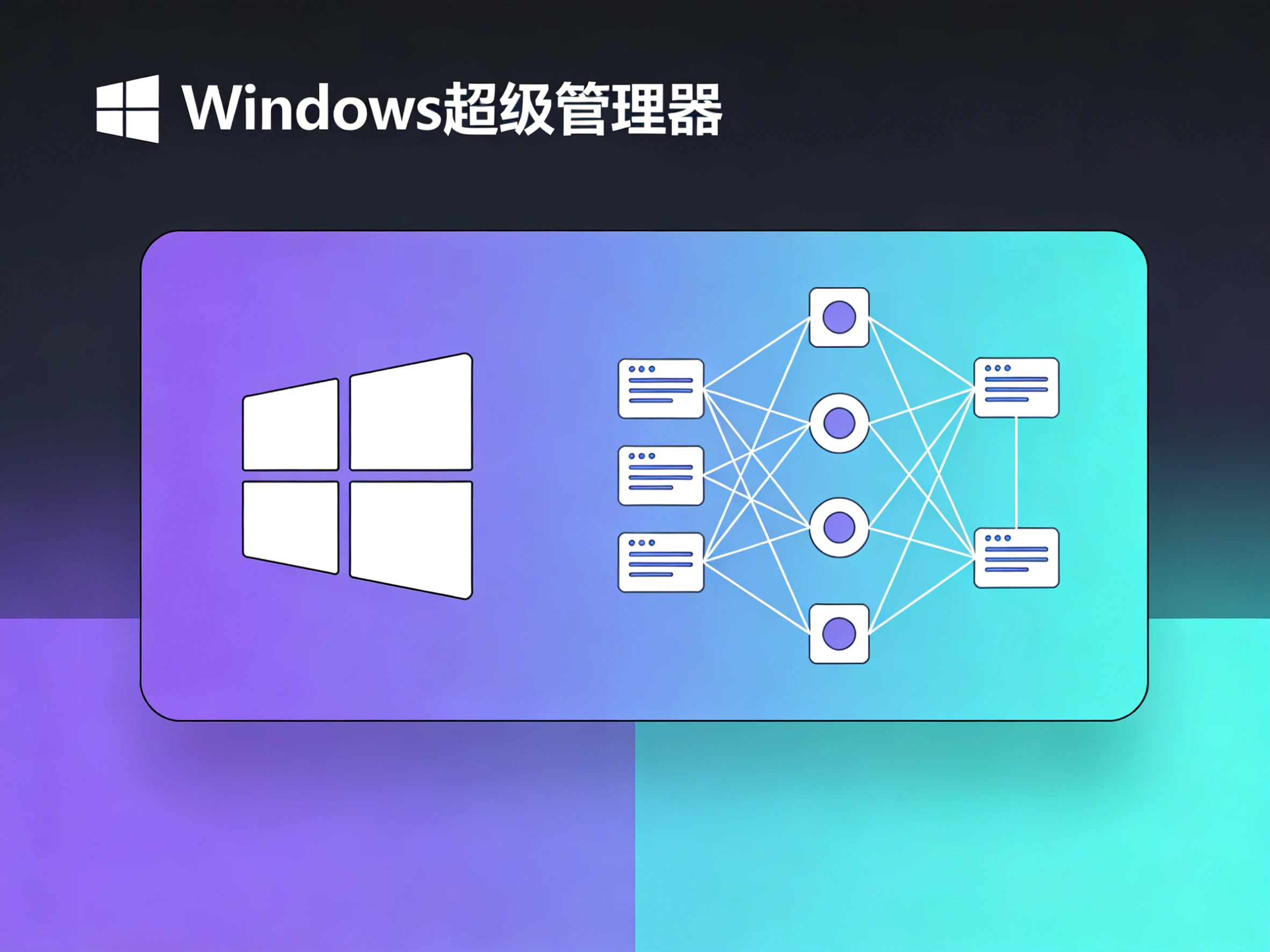  Windows 超级管理器 v9.53 免费无广且功能强大的系统管理软件-松子软件